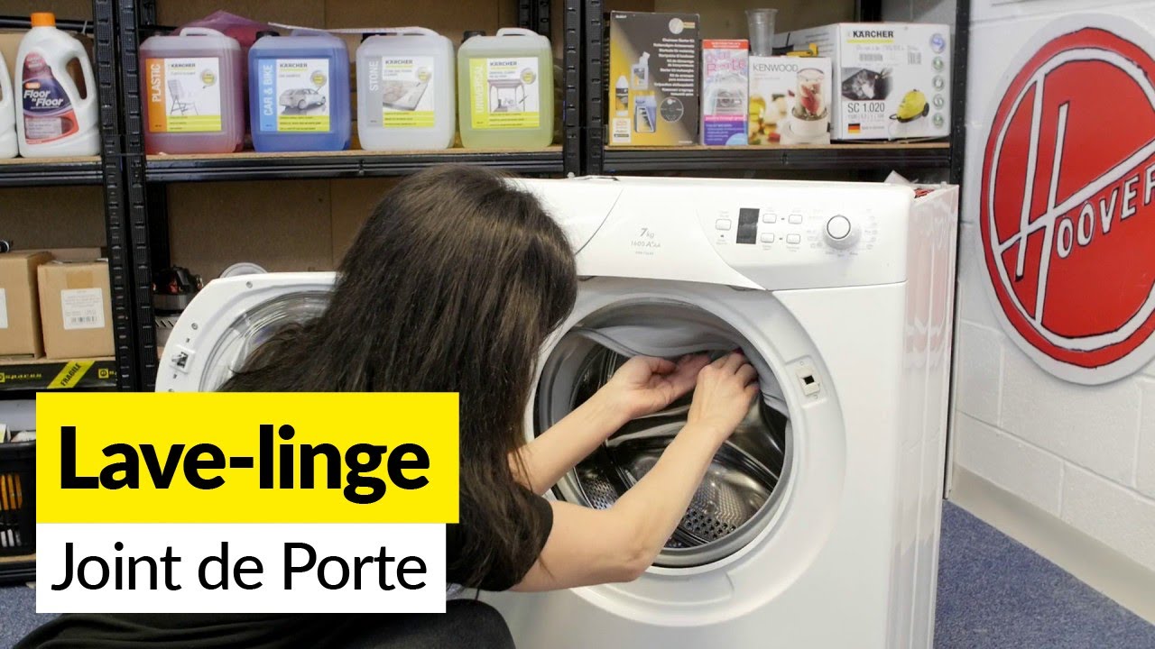 Comment changer le joint d'une machine à laver ?