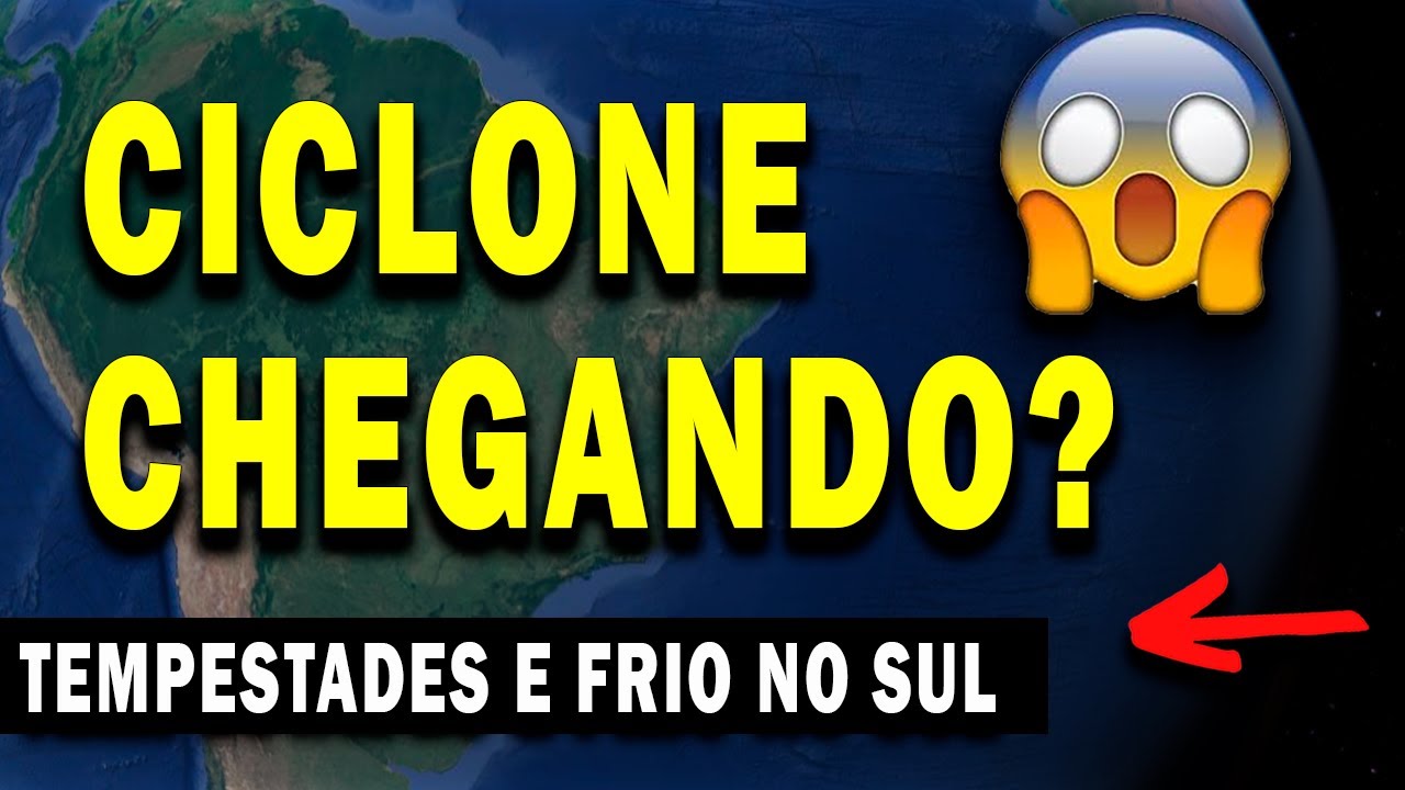 URGENTE! CICLONE INTENSO CHEGANDO? MASSA DE AR POLAR E CICLONE NOS PRÓXIMOS DIAS?