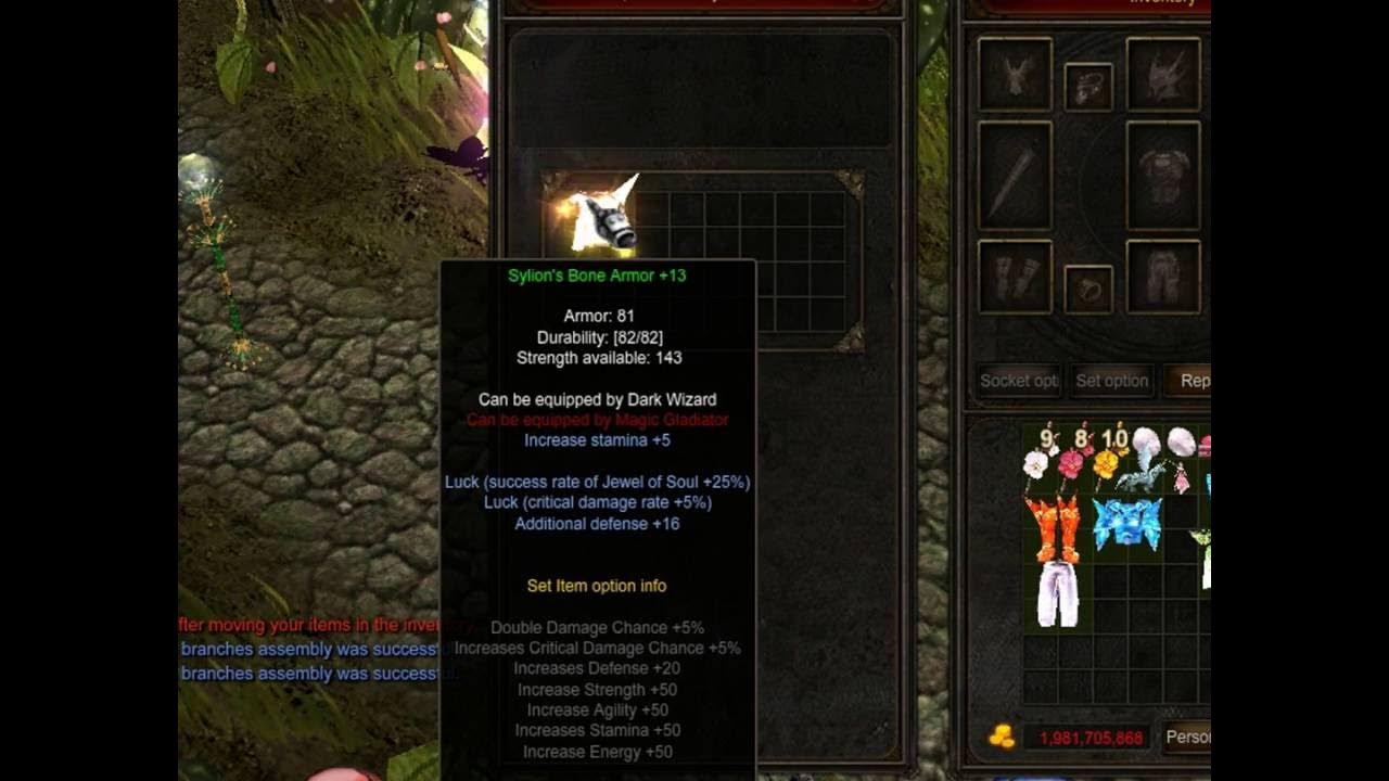 Mu Online Cherry Blossom System Real Mu YouTube