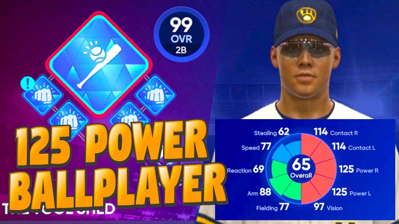 HOW TO GET THE BEST BALLPLAYER BUILD with INSANE 125 POWER! MLB The Show 22