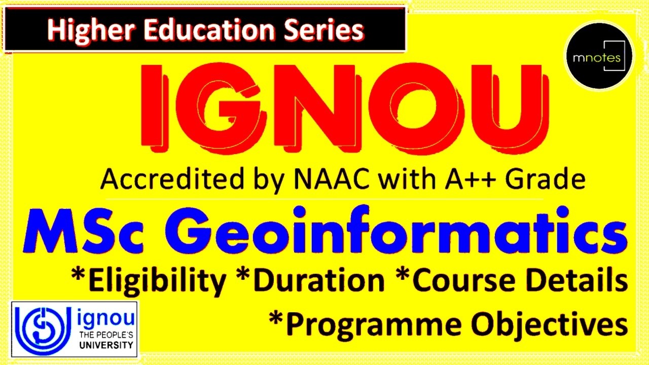 IGNOU|നിലത്തു നിന്ന് മേഘത്തിലേക്ക് – Geoinformatics എല്ലാം ബന്ധിപ്പിക്കുന്നു!HELP DESK-7012461727