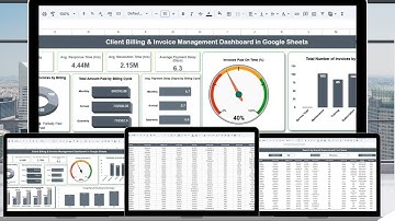 Client Billing & Invoice Management Dashboard in Google Sheets
