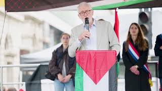 Jeremy Corbyn MP addresses Nakba '78 rally, London