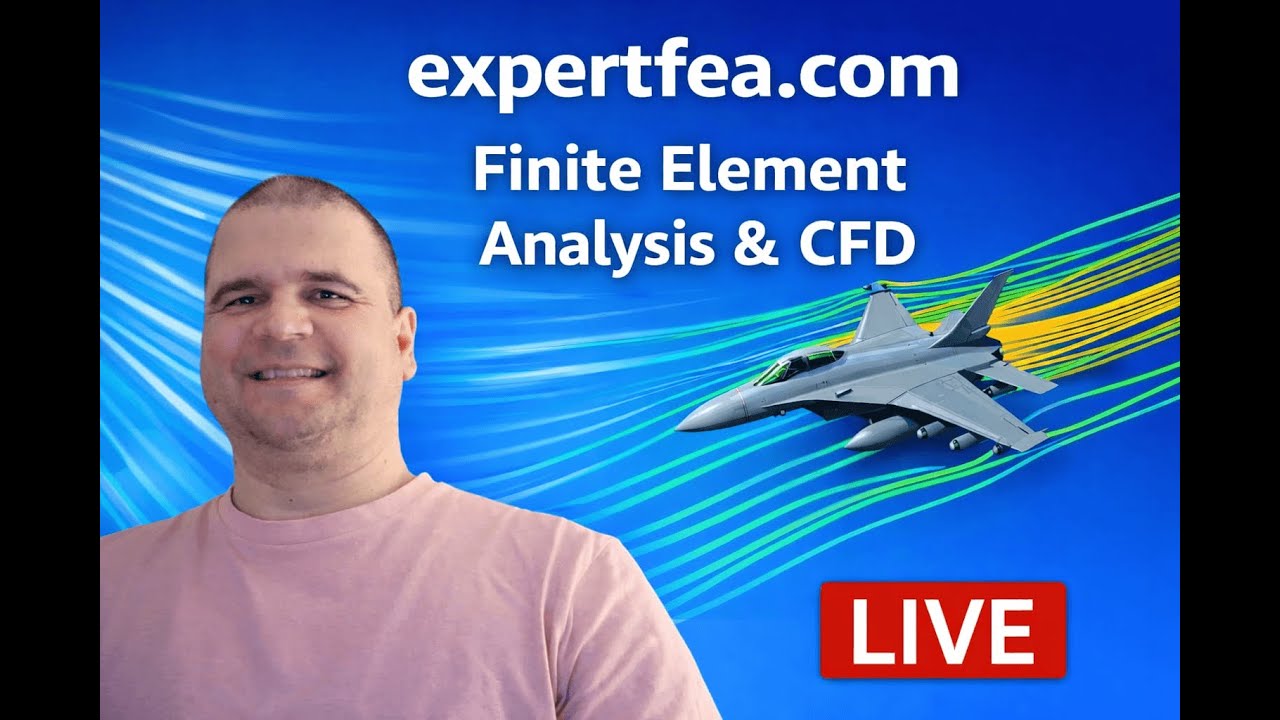 LIVE Stream 9 - CFD of Fighter Jet in Different Flight Positions using ...