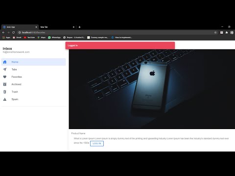 Ionic - 4 Toast Example | How to change Toast Position and Color