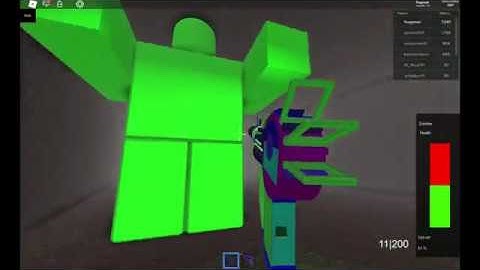 Killing the Giant Zombie in Survive and Kill the Killers in Area 51