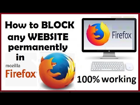 Video: Paano I-block Ang Mozilla