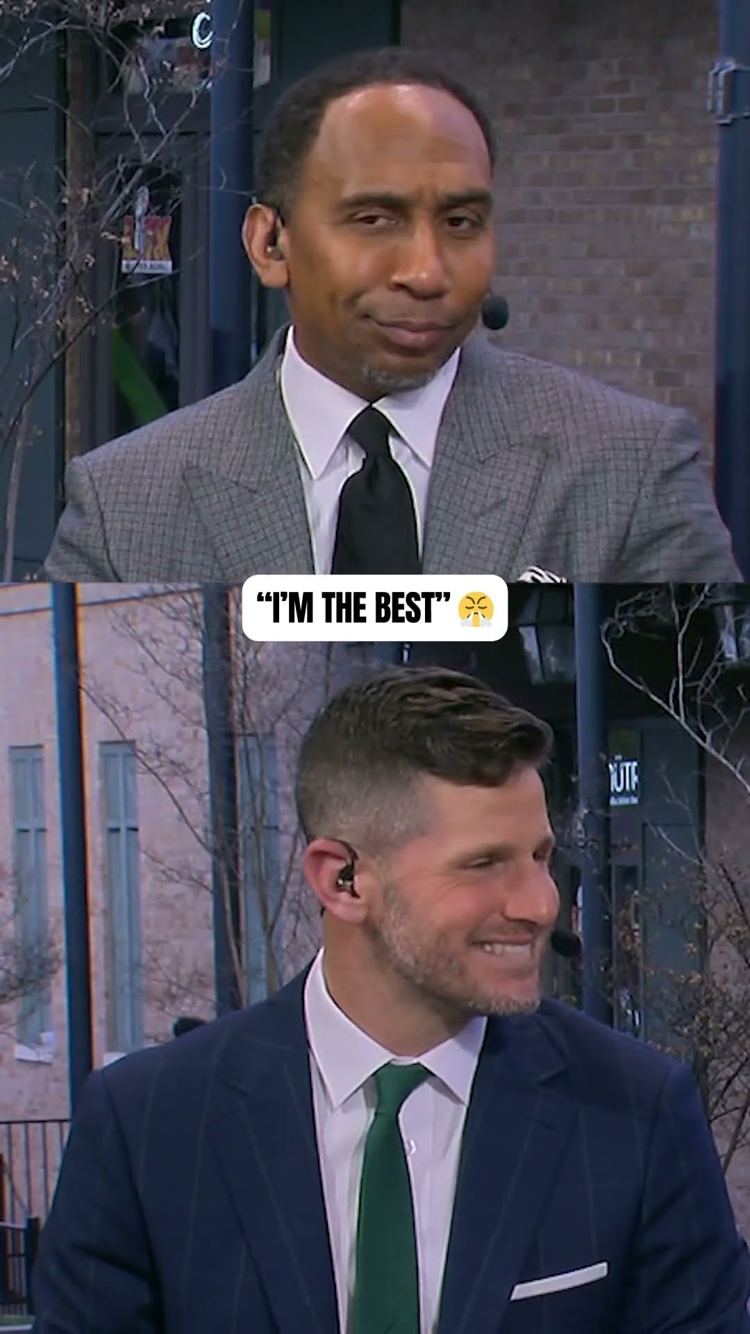 Dan Orlovsky was hyping himself up on First Take ?
