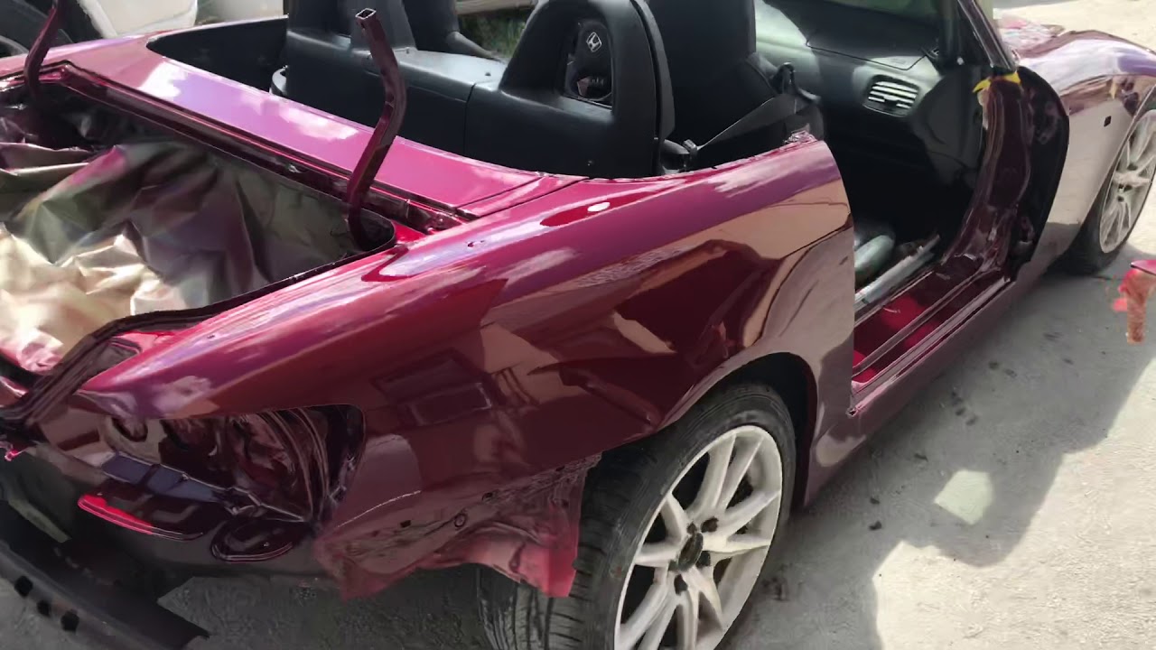 S2k kandy paint job YouTube