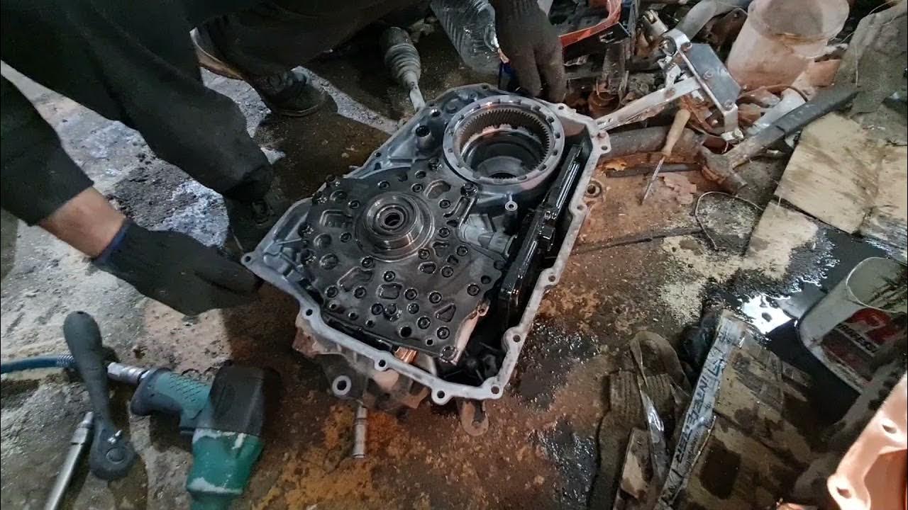 снятие акпп шевроле круз 1 8