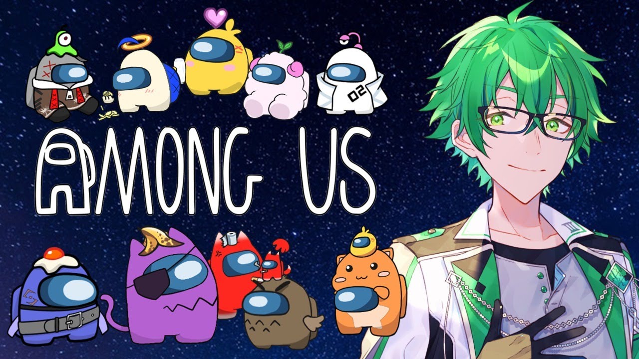 Among Us りゅーじ視点 あたたかくなりけり Youtube
