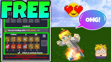 HOW TO GET FREE VIP SWORD FOR NEWBIES in Skyblock Blockman go 😍