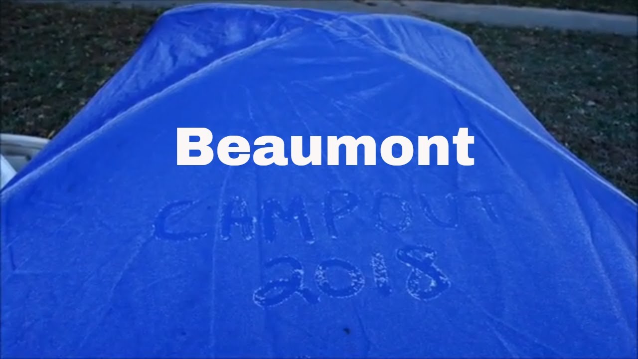 Camping at Beaumont Scout Reservation YouTube