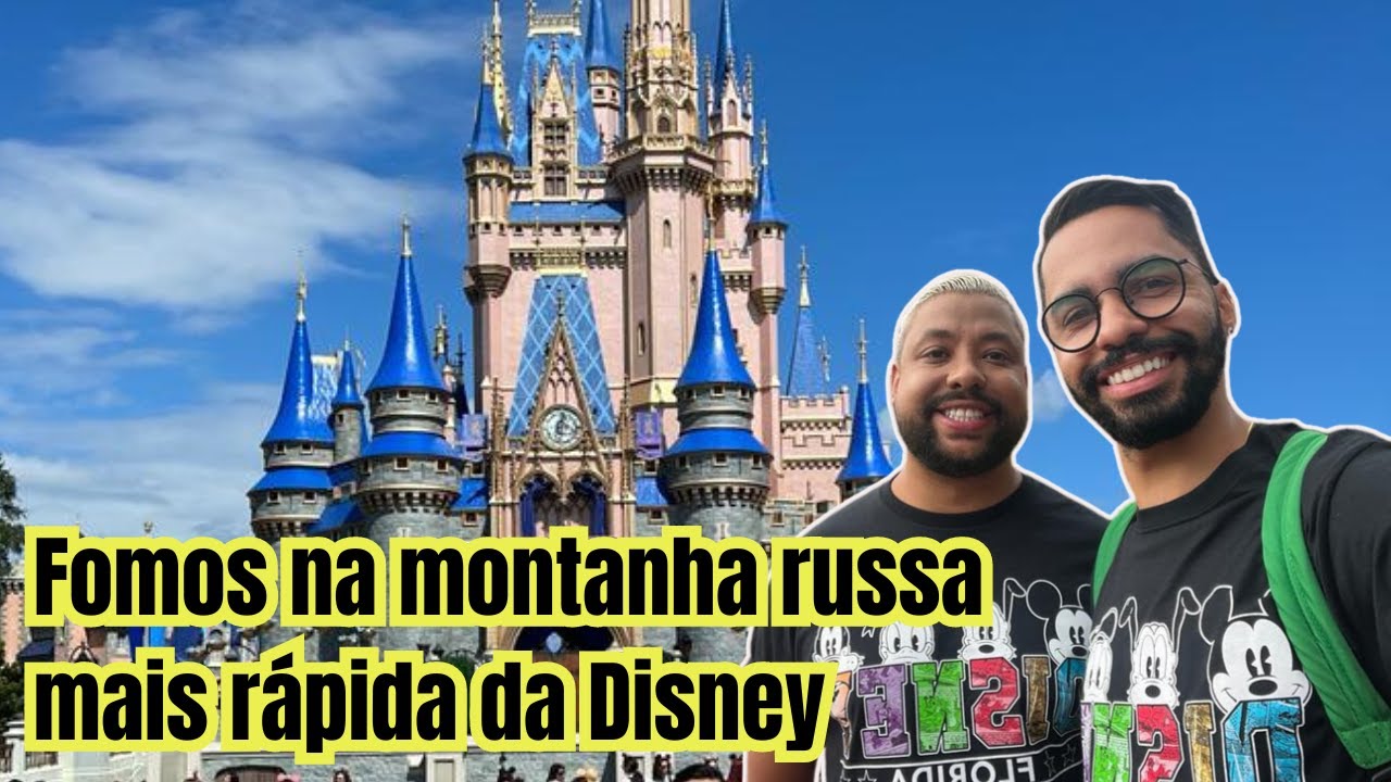 Já abriu a montanha-russa mais rápida do Disney World. E não é