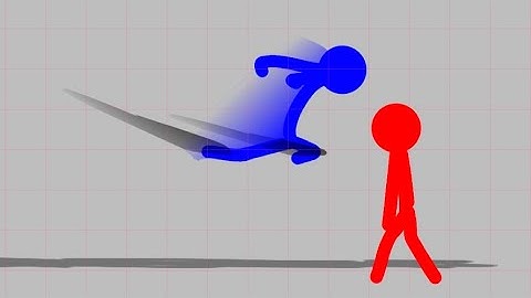 red vs blue (fighting animation)