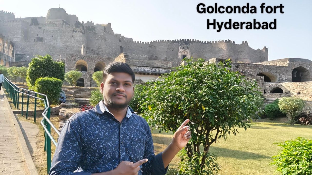 Golconda fort, Hyderabad travel.