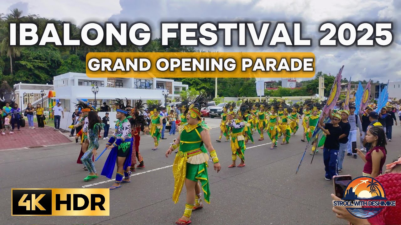 🎭 Ibalong Festival 2025 Opening Parade | Legends Come Alive in Legazpi City
