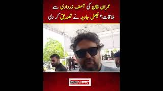 Imran Khan Ki Asif Zardari Se Mulaqat? Faisal Javed Ne Tasdeeq Kar Di
