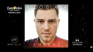 Embers - Aldo Blaga Lyric Video - Eurovision Romania 2022