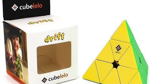CUBELELO DRIFT PYRAMINX UNBOXING AND REVIEW | CUBING WITH ADITYA