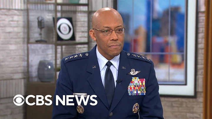 Joint Chiefs chairman on Iran and Israel: "We're really trying to avoid war"