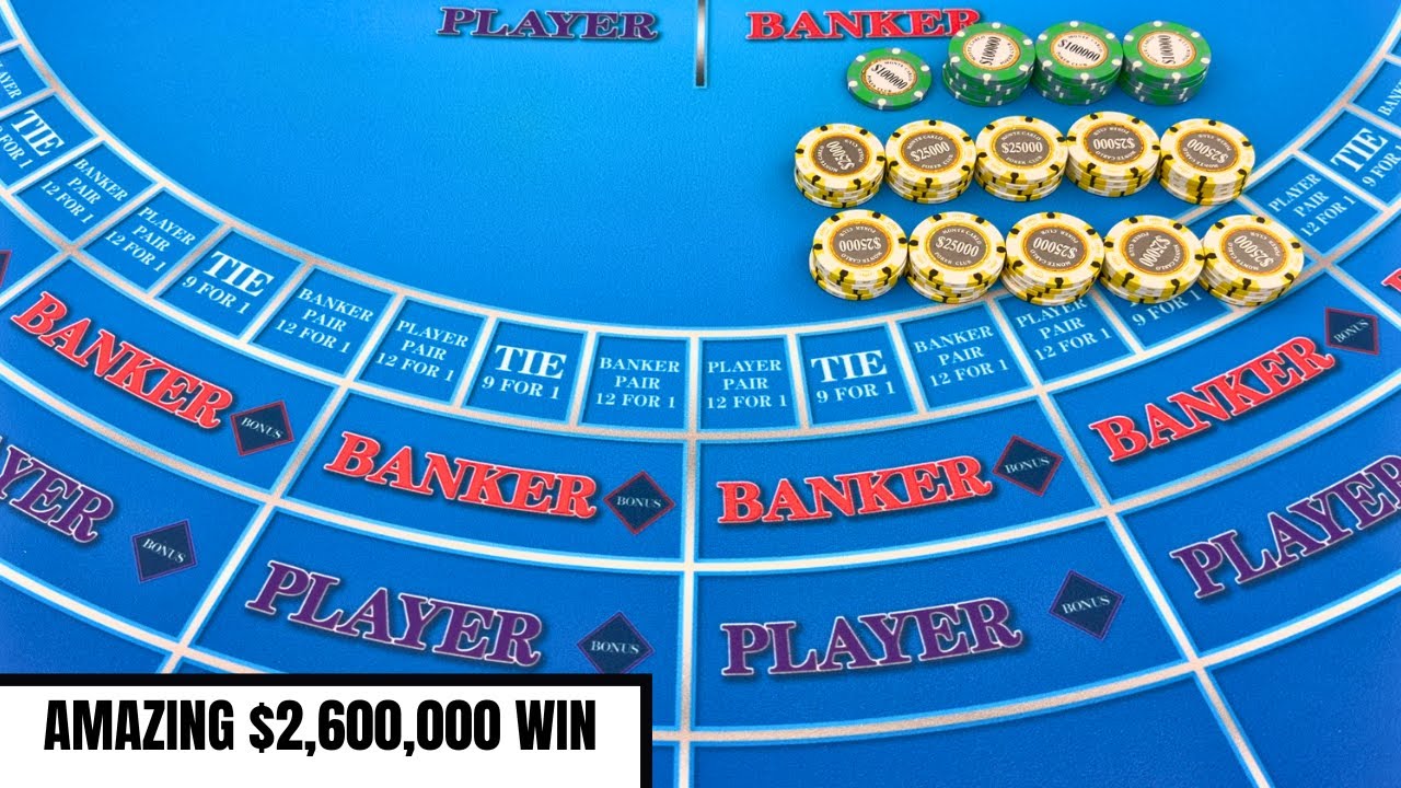 I WON $2,6000,000 PLAYING HIGH LIMIT BACCARAT!