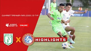 HIGHLIGHTS | Абдыш-Ата - Алга l 13-тур l OLIMPBET Премьер-Лига l 2023 ©