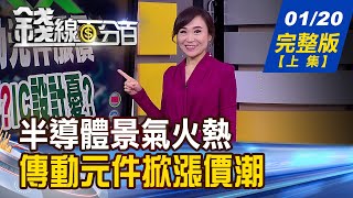 【錢線百分百】20210120完整版(上集)《半導體景氣火熱 傳動元件掀漲價潮! 用指數權證掌握台股多空! 央行邀出口商喝咖啡 重申分散拋匯!》│非凡財經新聞│