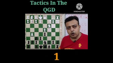 #Shorts #ChessShorts #Tactics In The QGD -  1