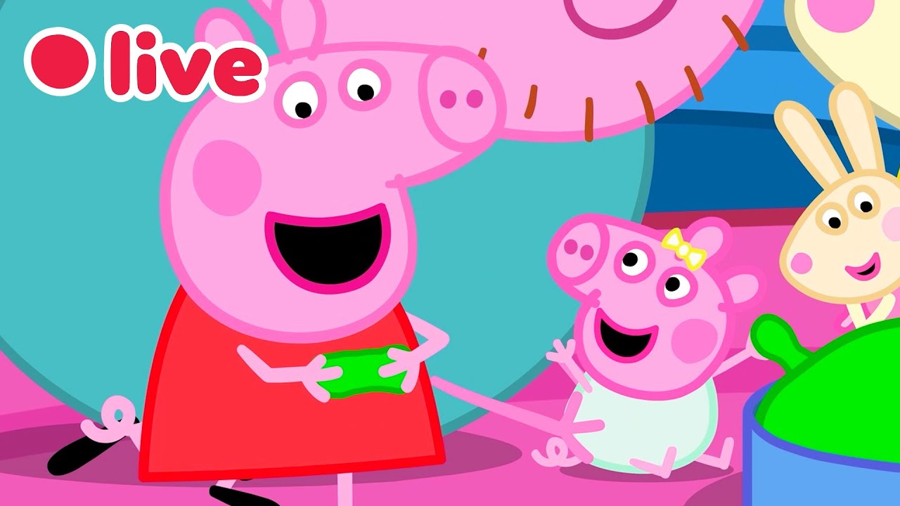 🔴 Peppa Pig BEBÈ EVIE Episodi IN DIRETTA 🍼 I Migliori Momenti di Evie 🥹 Cartoni per Bambini