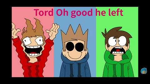 Just a bit crazy Eddsworld but edd tord and Tom die