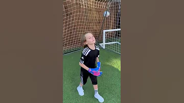SON WANTS TO BE A GOALIE 