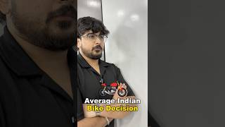 Average Indian Bike Decision #bikelovers #motorcyclelife #scooty #budget #bikeculture #bikelifeindia