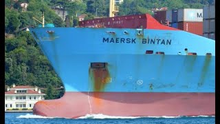 Top 10 Large Oil Tanker, Bulk Carrier & Container Ships Passed Bosphorus In Turkey