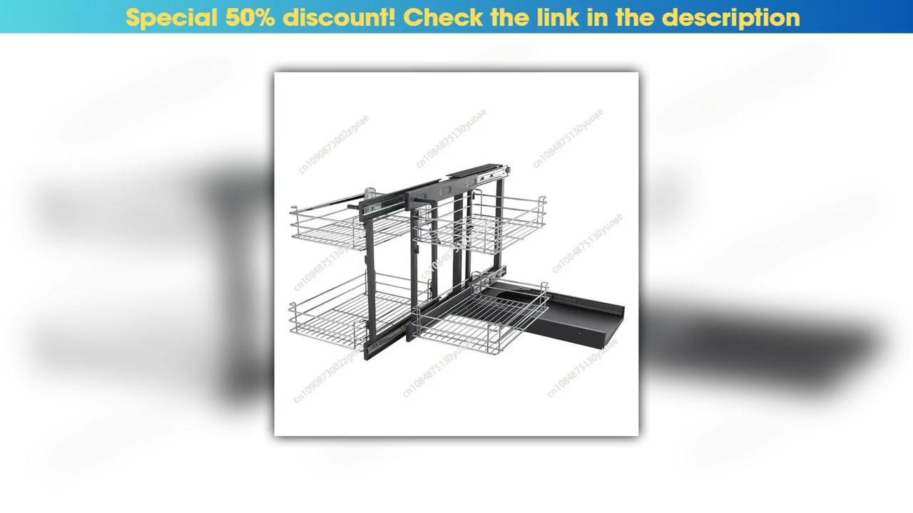 Review Cabinet Pull Out Blind Corner Cabinet Shelf Storage Organizer Magic Corner••••••••••••••••••