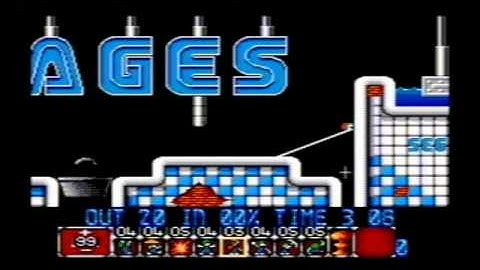 Lemmings SEGA Master System - Level 12 Mayhem - SEGA Two