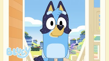 Adult Bluey Visits Home 👀💙 | BRAND NEW CLIP - Surprise 🎾 | Bluey