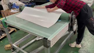 Molor laminating machine demo video Laminating Demo With The Bs