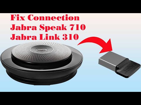 Fix error: How to fix the connection between Java Speak 710 and Jabra Link 370