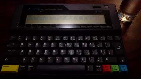 Amstrad NC100 BASIC month 5