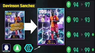 Davinson Sanchez 105 Best Training Max Level Player Progression Efootball 2026