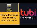 How to Download Tubi TV for PC Windows 10, 11