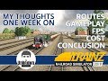 Trainz Railroad Simulator 2019. Routes, Game Play, GPU, Price. My thoughts