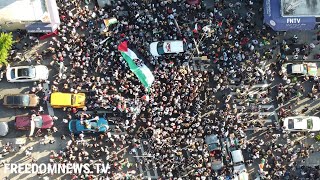 Thousands March to #FreePalestine in New York City