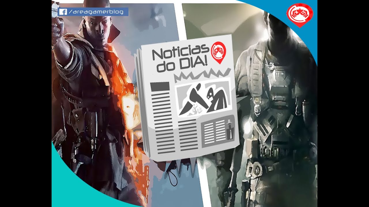 Daily News Area Gamer 26/09/2016 - FIFA 17, PES 17, COD, BF1 e muito mais