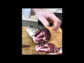 How to slice capocollo with a sharp and affordable knife