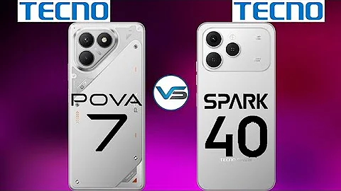 Tecno Pova 7 VS Tecno Spark 40 | Tecno Spark 40 VS Tecno Pova 7 | Spark 40 Series