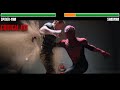 Spider-man vs. Sandman First Fight WITH HEALTHBARS | HD | Spider-man 3