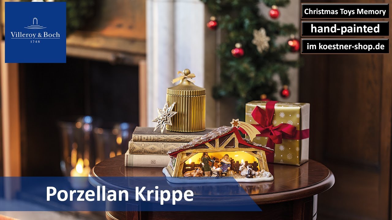 Villeroy und Boch Krippe Christmas Toys Memory aus Porzellan