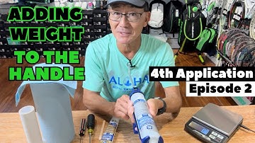 Racquet Customization [Adding Weight to the Handle Using Silicone | Episode 2]